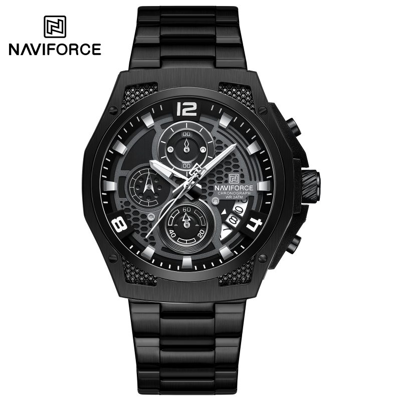 Montre Homme Chronographe Noir 8051SBBB