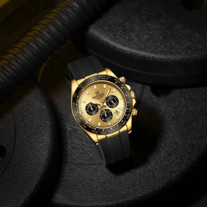 Montre Homme Chronographe Noir 8054GGB