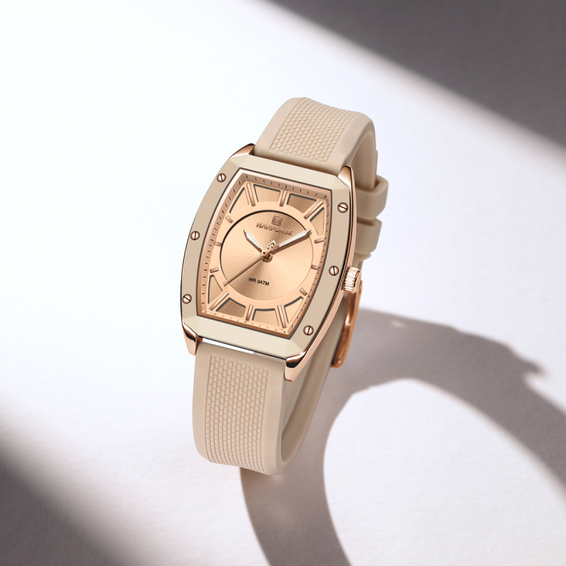Montre Femme Quartz Beige Or 5049RGBGBG
