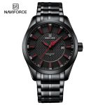 Montre Homme Quartz Calendrier Noir 8032BR
