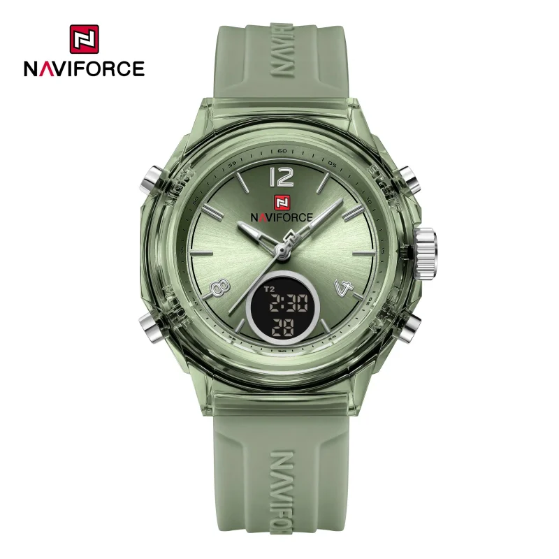 Montre Femme Quartz Numérique Vert 7109GNGN