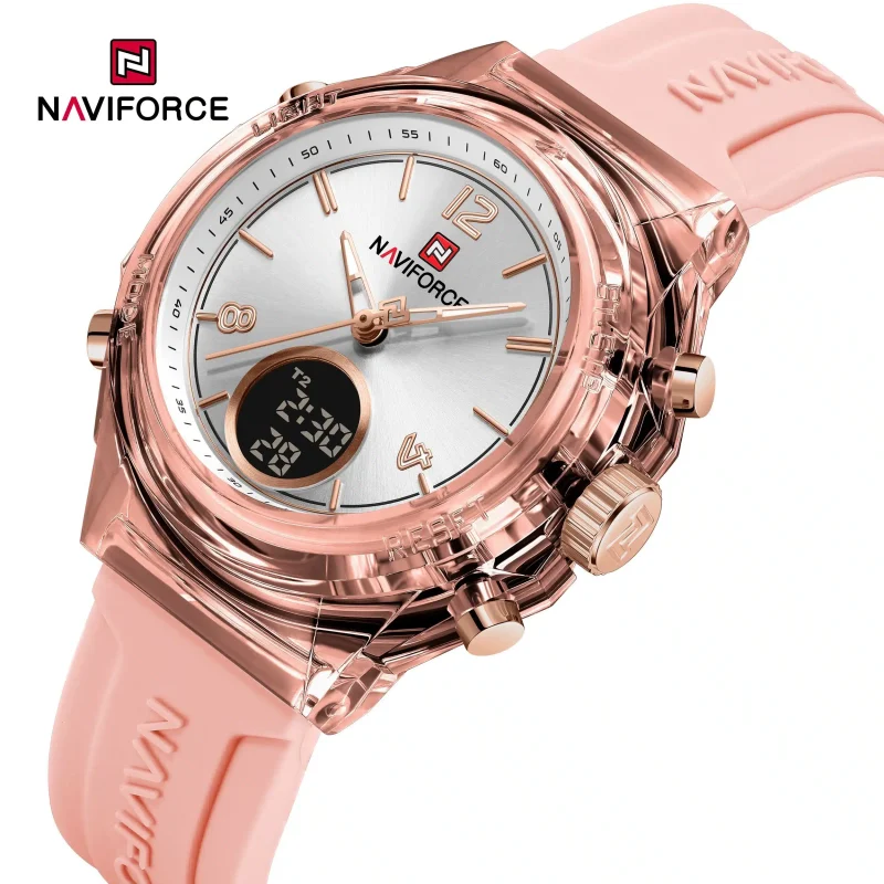 Montre Femme Quartz Numérique Rose 7109PW
