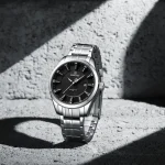 Montre Homme Quartz Calendrier Argent 8032SB