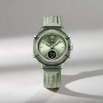 Montre Femme Quartz Numérique Vert 7109GNGN