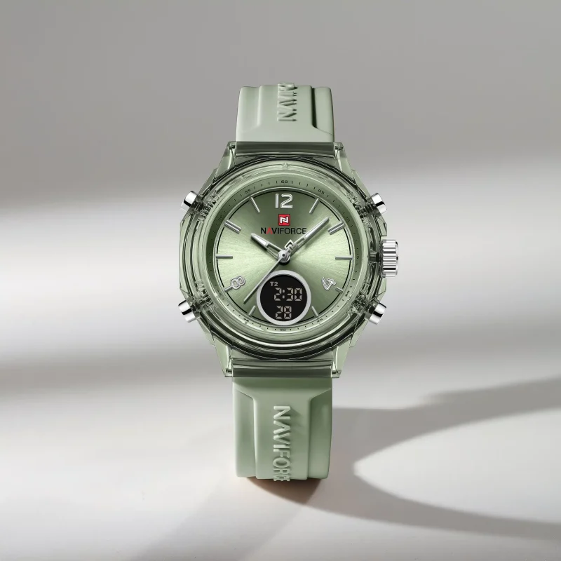 Montre Femme Quartz Numérique Vert 7109GNGN