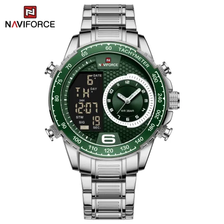 Montre Homme Chronographe Argent 9199SSGN