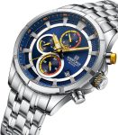 Montre Homme Chronographe Argent 8046SBES