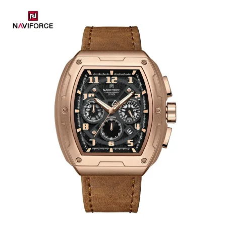 Montre Homme Chronographe Marron 8053RGRGLBN