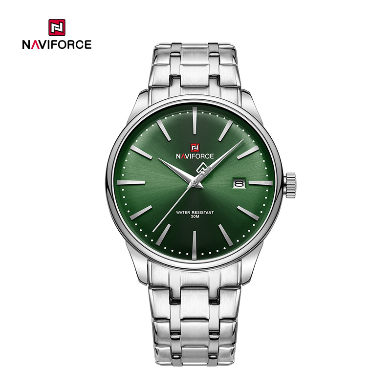 Montre Homme Quartz Calendrier Argent 9230SGNS