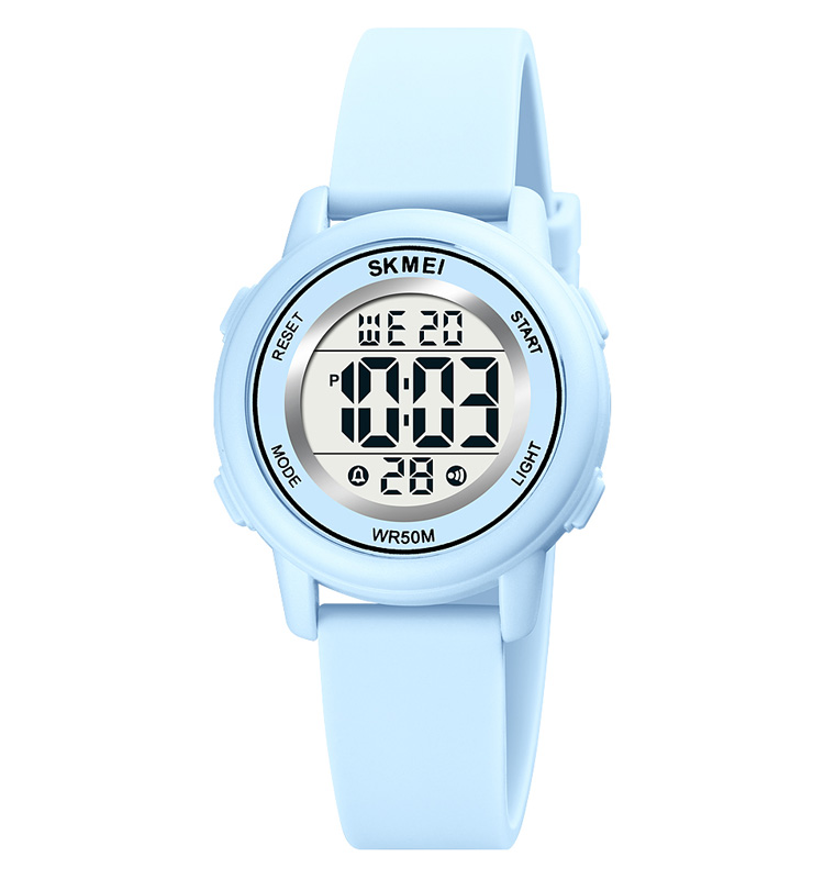 Montre Enfant en Silicone Bleu Clair 1721BU