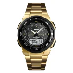 Montre Homme Skmei en Acier Or 1370GD