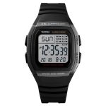 Montre Homme Quartz Numérique Gris 1278TN