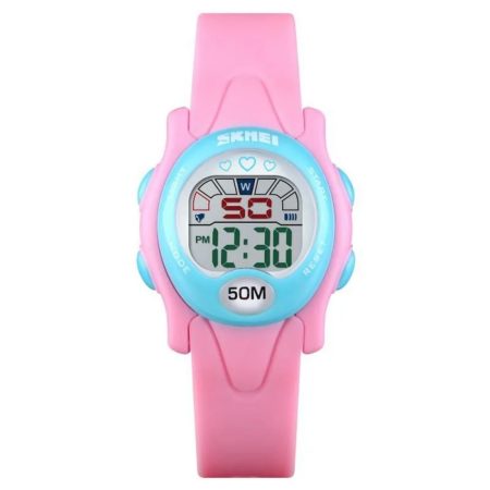 Montre Enfant en Silicone Rose 1478PK