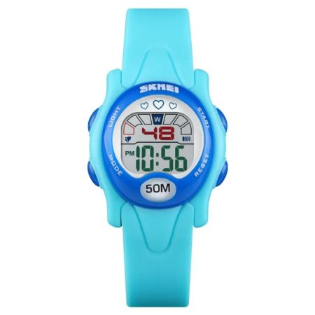 Montre Enfant en Silicone Bleu Clair 1478LTBU