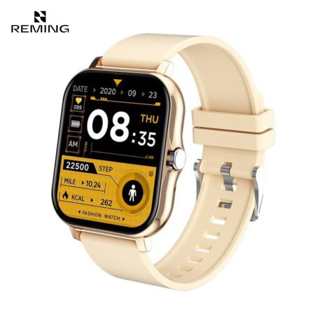 Montre Connectée Reming Touch en Silicone Or GTY13