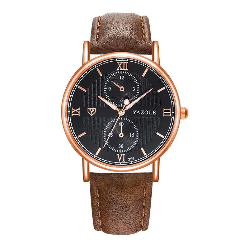 Montre Homme Quartz Marron 355BLBN