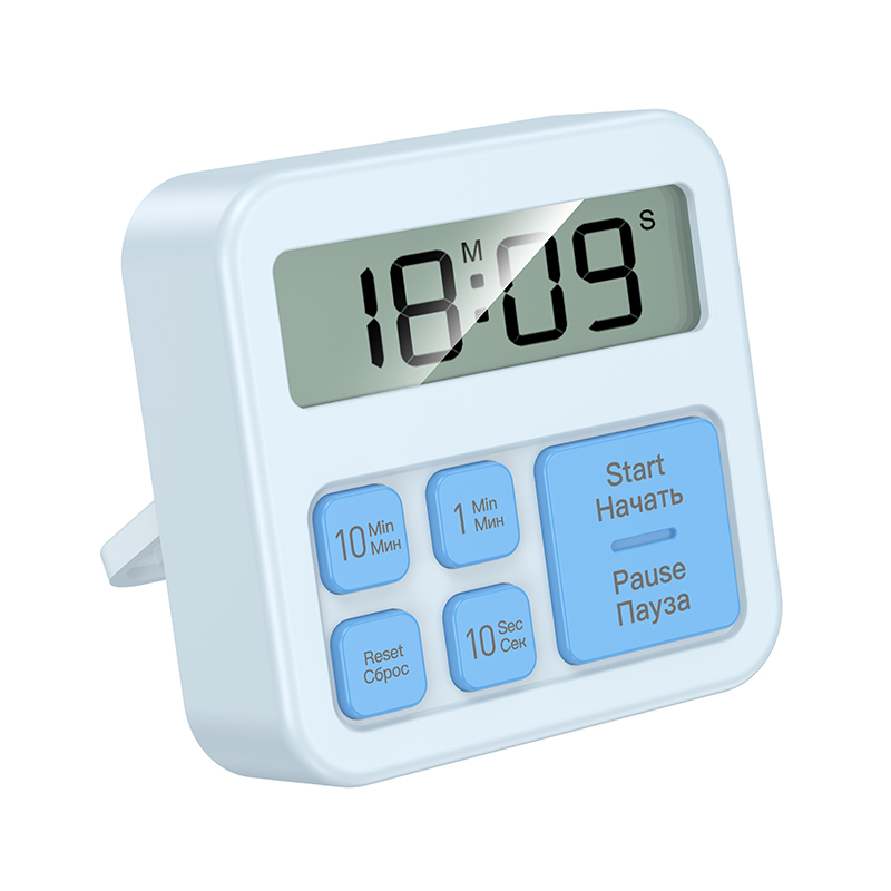 Minuteur électronique Bleu