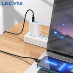 Cable de recharge Tressé iPhone Lightning 2.4A Type-C