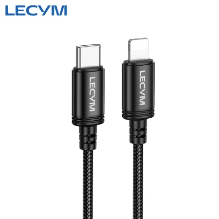 Cable de recharge Tressé iPhone Lightning 2.4A Type-C