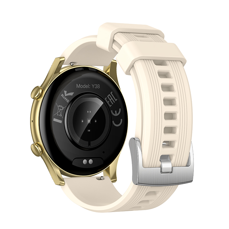 Montre connectée Amoled Appels Bluetooth Or Y38