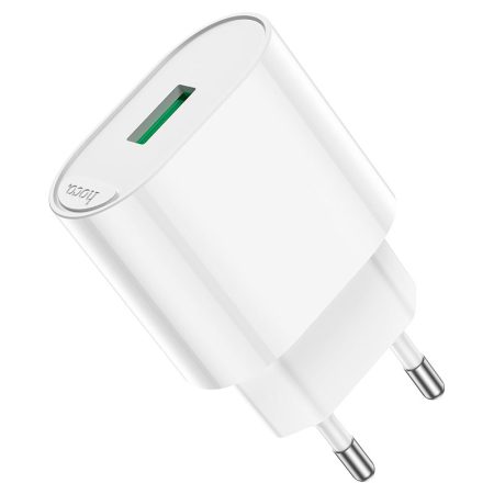 hoco-c109a-fighter-single-port-qc3-wall-charger-eu-housing
